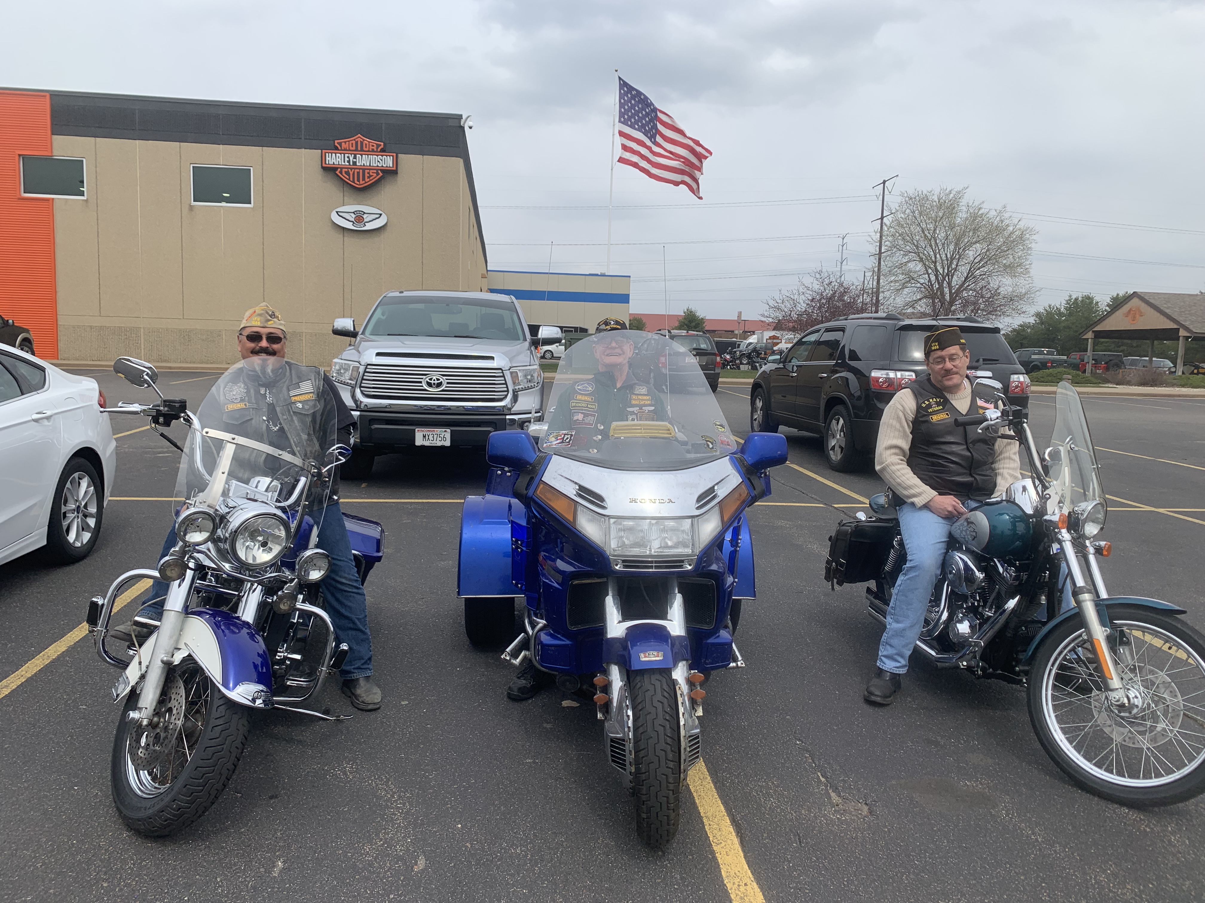 GPS, Branded Man, and Sasquatch at Bull Falls Harley-Davidson